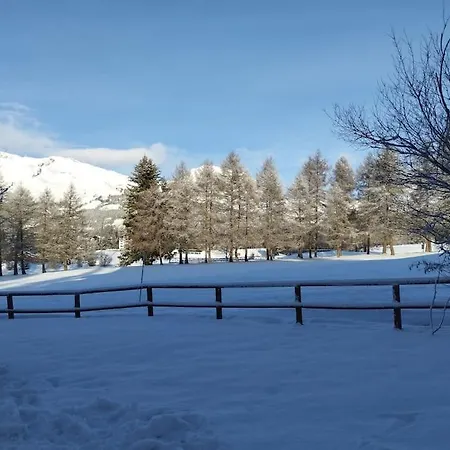 Avec Jardin A Lägenhet Crans-Montana